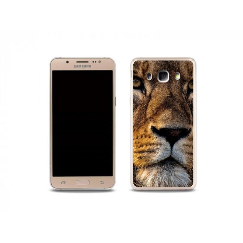 Gelový obal mmCase na mobil Samsung Galaxy J5 (2016) - lev