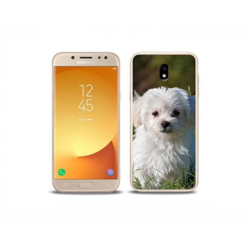Gelový obal mmCase na mobil Samsung Galaxy J5 (2017) - bišonek