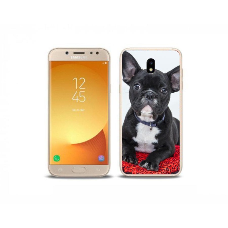 Gelový obal mmCase na mobil Samsung Galaxy J5 (2017) - buldok