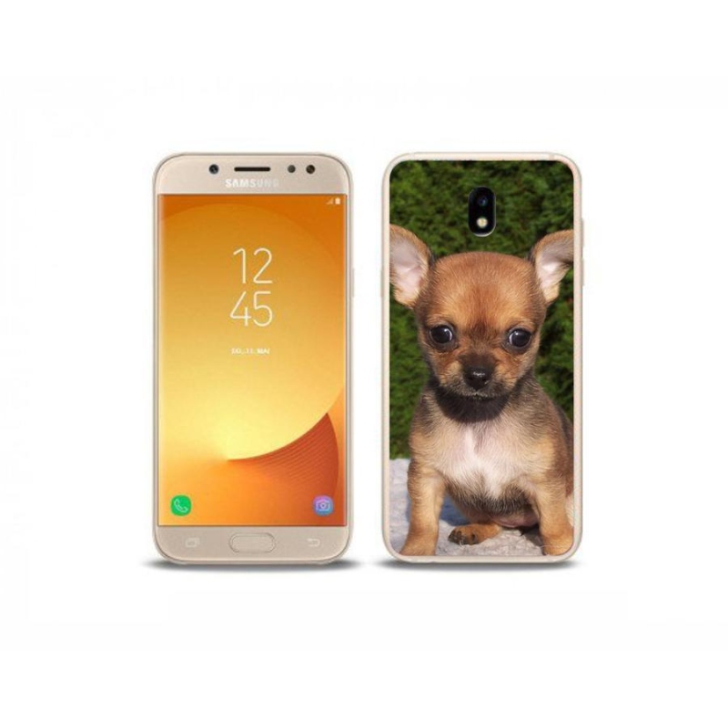 Gelový obal mmCase na mobil Samsung Galaxy J5 (2017) - čivava 3