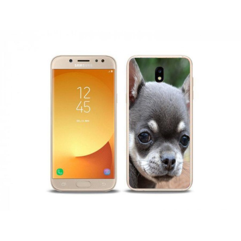 Gelový obal mmCase na mobil Samsung Galaxy J5 (2017) - čivava