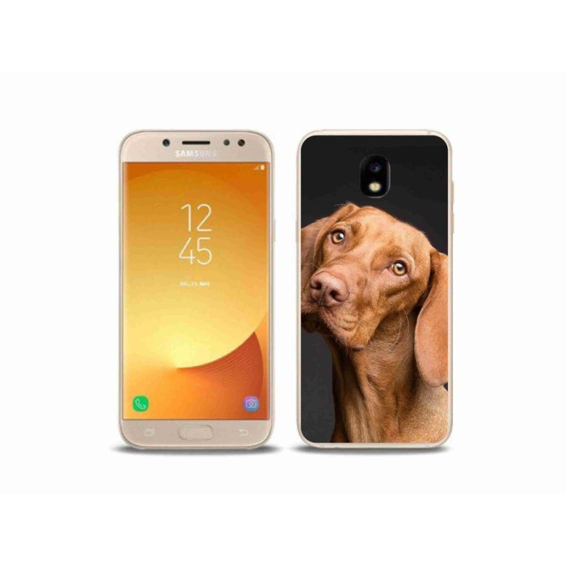 Gelový obal mmCase na mobil Samsung Galaxy J5 (2017) - maďarský ohař