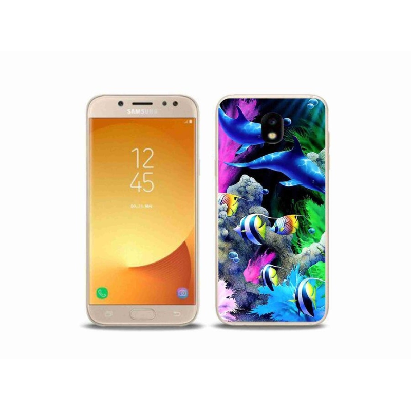 Gelový obal mmCase na mobil Samsung Galaxy J5 (2017) - mořský svět