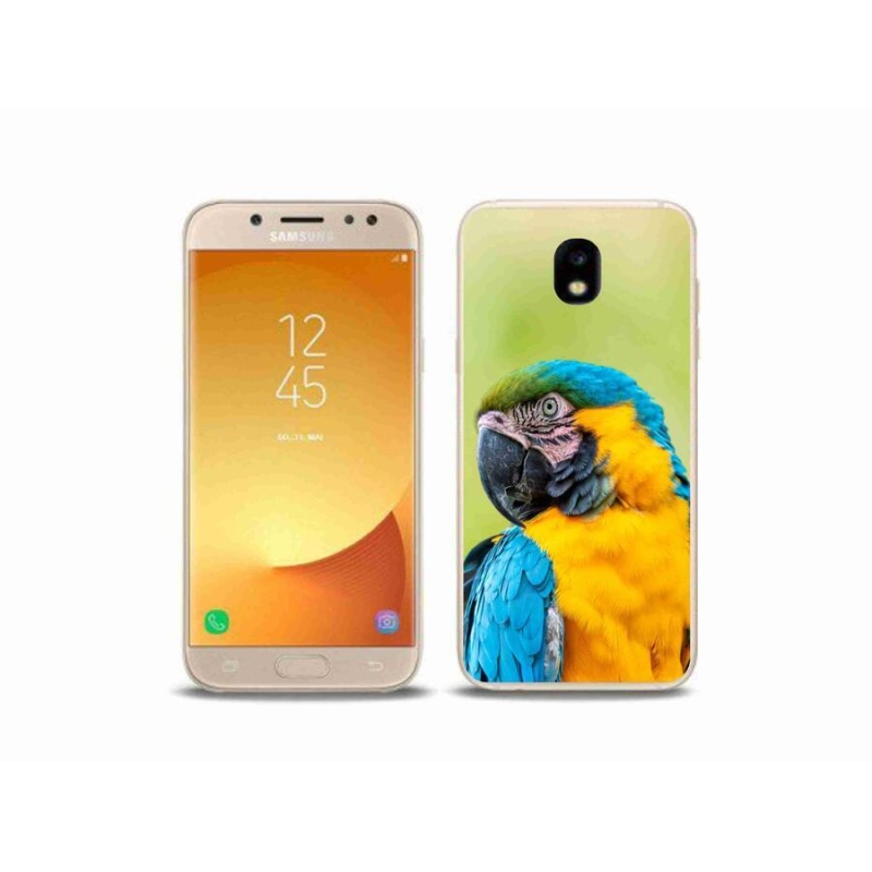 Gelový obal mmCase na mobil Samsung Galaxy J5 (2017) - papoušek ara 2