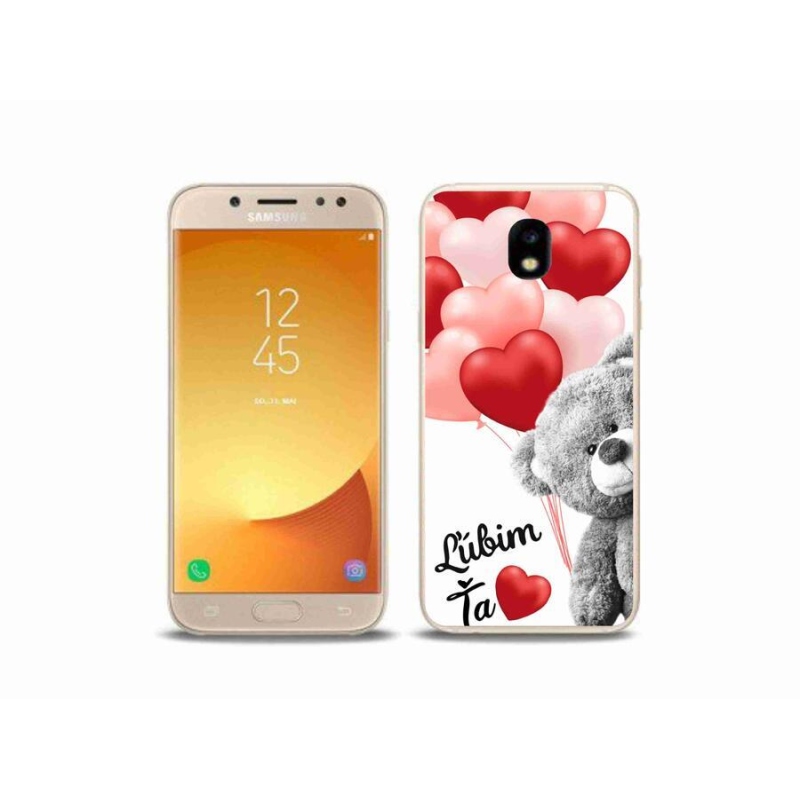 Gelový obal mmCase na mobil Samsung Galaxy J5 (2017) - ľúbim ťa sk