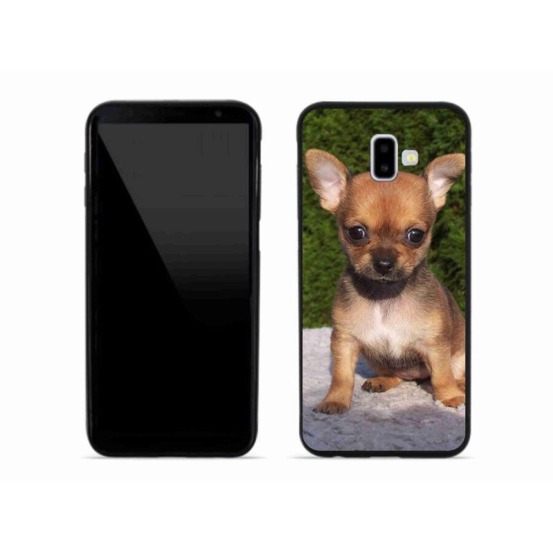 Gelový obal mmCase na mobil Samsung Galaxy J6 Plus - čivava 3