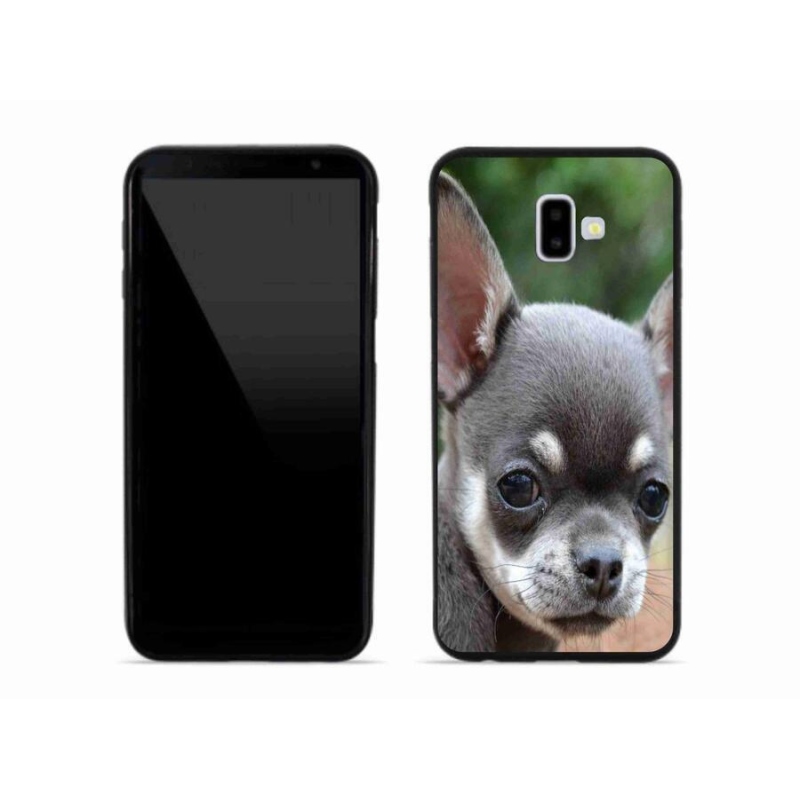 Gelový obal mmCase na mobil Samsung Galaxy J6 Plus - čivava
