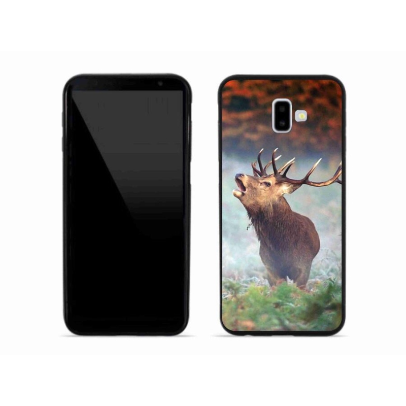 Gelový obal mmCase na mobil Samsung Galaxy J6 Plus - jelen 2