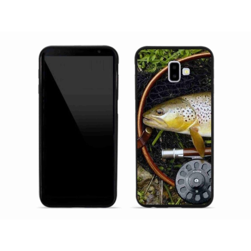 Gelový obal mmCase na mobil Samsung Galaxy J6 Plus - pstruh 2