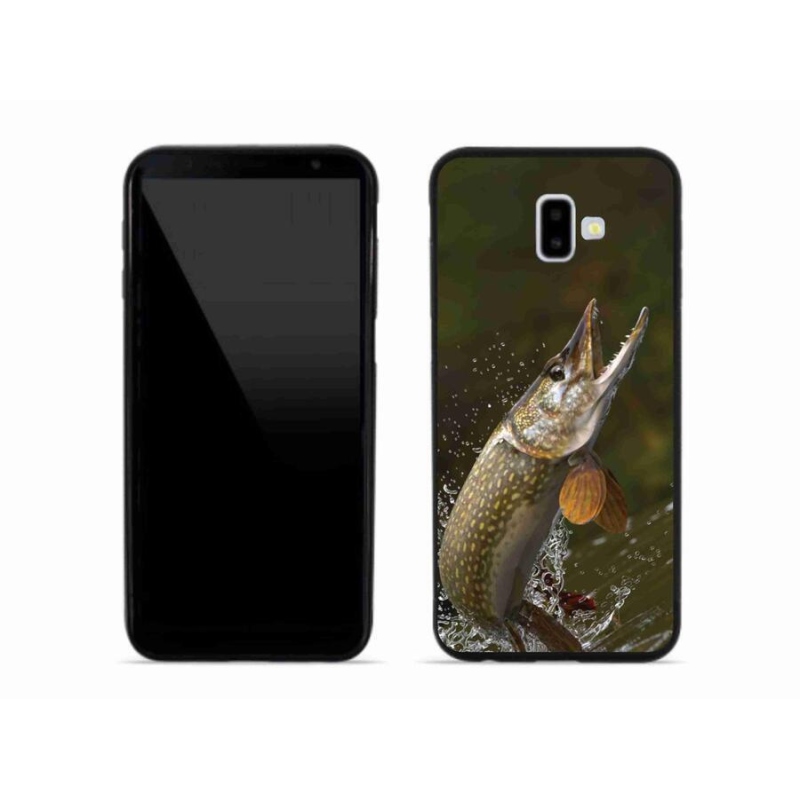 Gelový obal mmCase na mobil Samsung Galaxy J6 Plus - štika