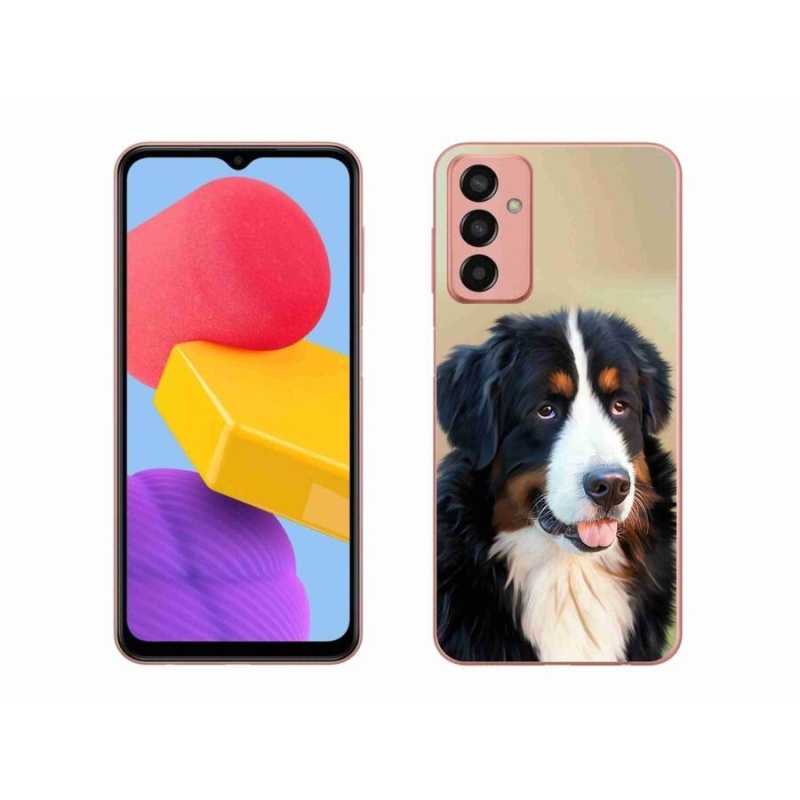 Gelový obal mmCase na mobil Samsung Galaxy M13 - bernský salašnický pes