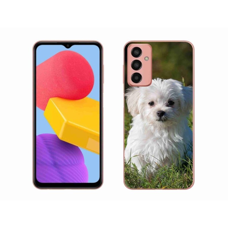 Gelový obal mmCase na mobil Samsung Galaxy M13 - bišonek