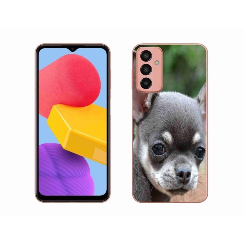 Gelový obal mmCase na mobil Samsung Galaxy M13 - čivava