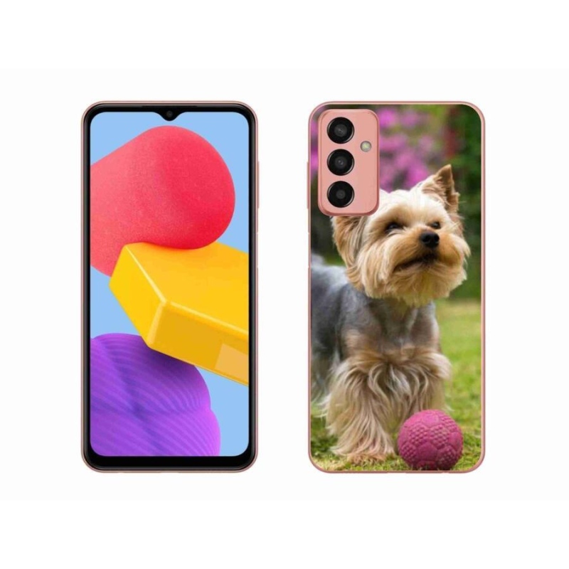 Gelový obal mmCase na mobil Samsung Galaxy M13 - jorkšír 4