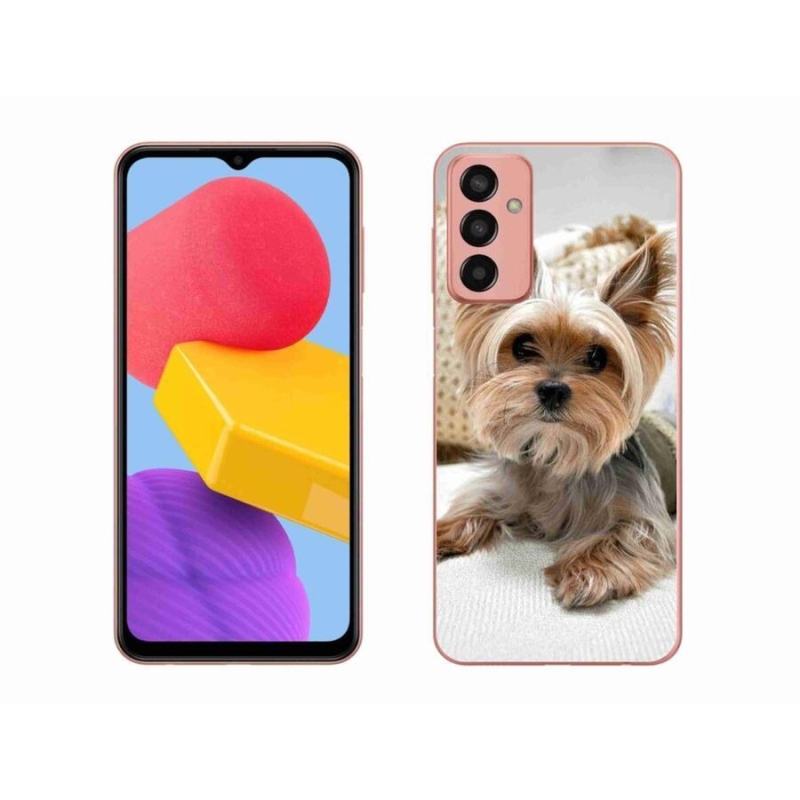 Gelový obal mmCase na mobil Samsung Galaxy M13 - jorkšír 5