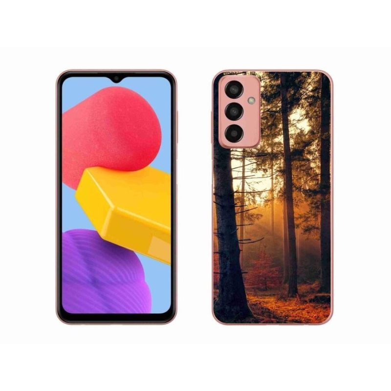 Gelový obal mmCase na mobil Samsung Galaxy M13 - les