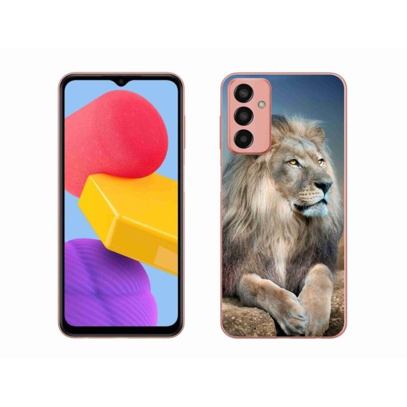 Gelový obal mmCase na mobil Samsung Galaxy M13 - lev 1