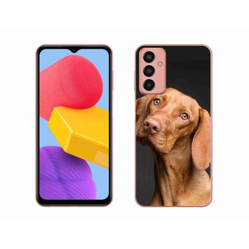 Gelový obal mmCase na mobil Samsung Galaxy M13 - maďarský ohař