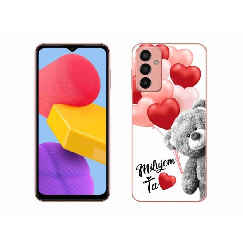 Gelový obal mmCase na mobil Samsung Galaxy M13 - milujem Ťa sk