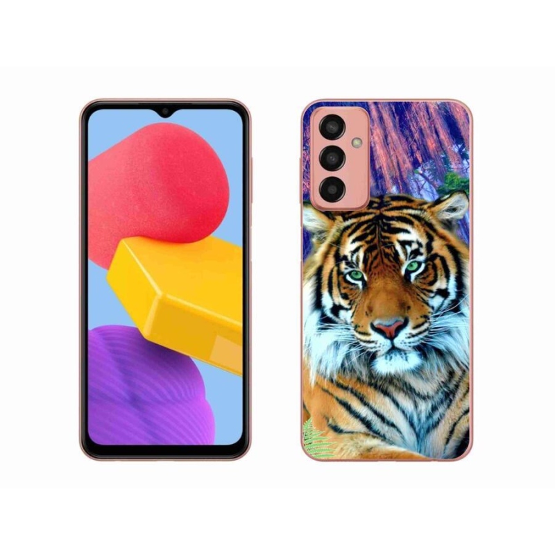 Gelový obal mmCase na mobil Samsung Galaxy M13 - tygr