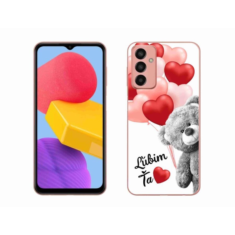 Gelový obal mmCase na mobil Samsung Galaxy M13 - ľúbim ťa sk