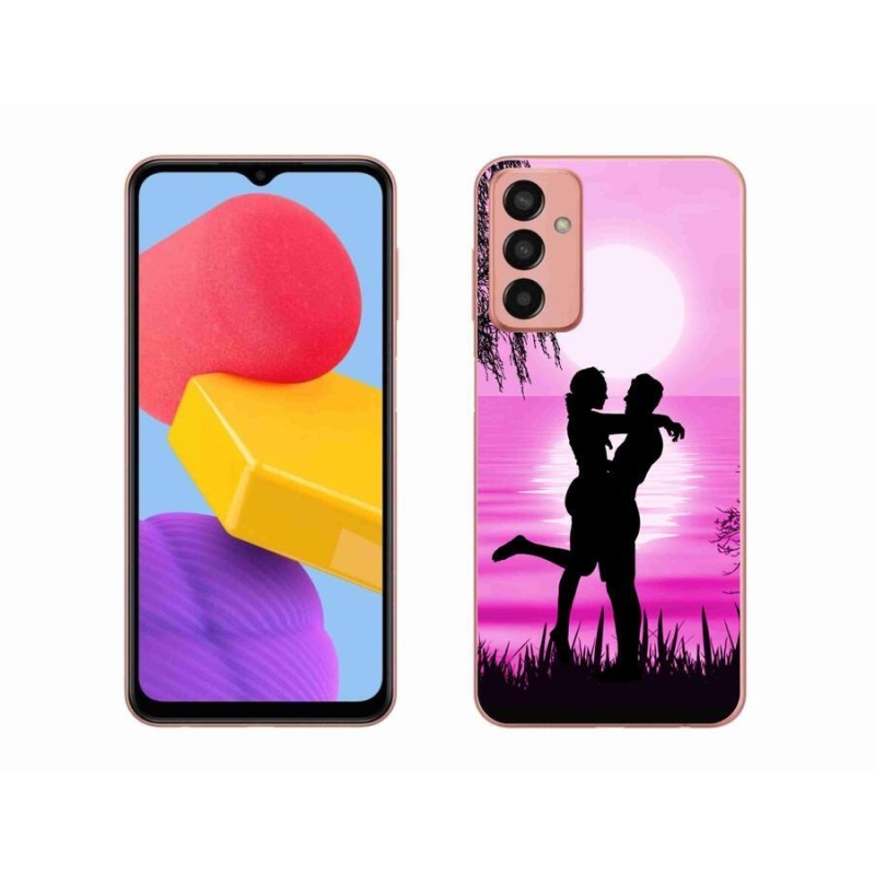 Gelový obal mmCase na mobil Samsung Galaxy M13 - západ slunce