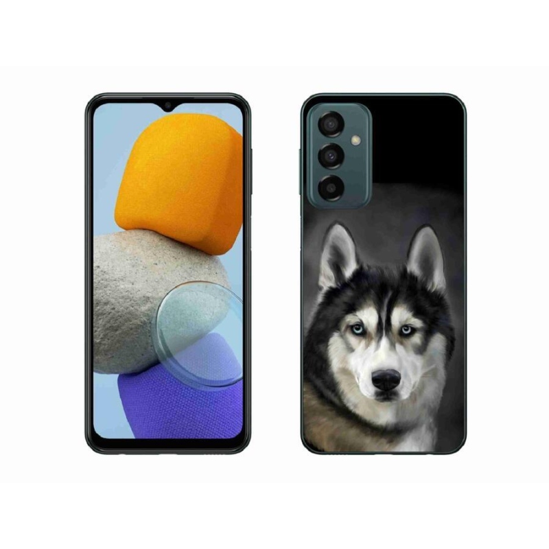 Gelový obal mmCase na mobil Samsung Galaxy M23 5G - husky