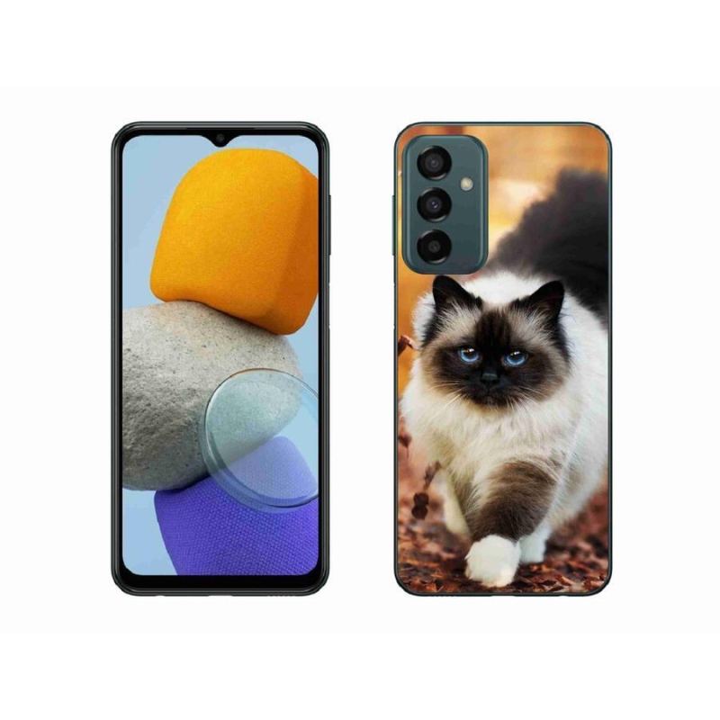 Gelový obal mmCase na mobil Samsung Galaxy M23 5G - kočka