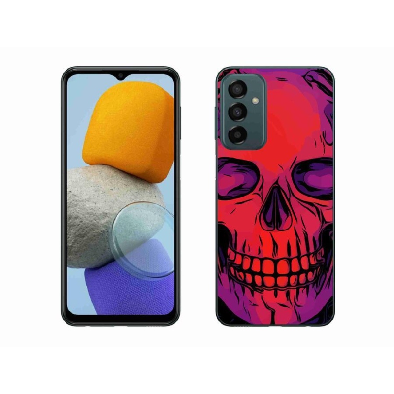 Gelový obal mmCase na mobil Samsung Galaxy M23 5G - lebka
