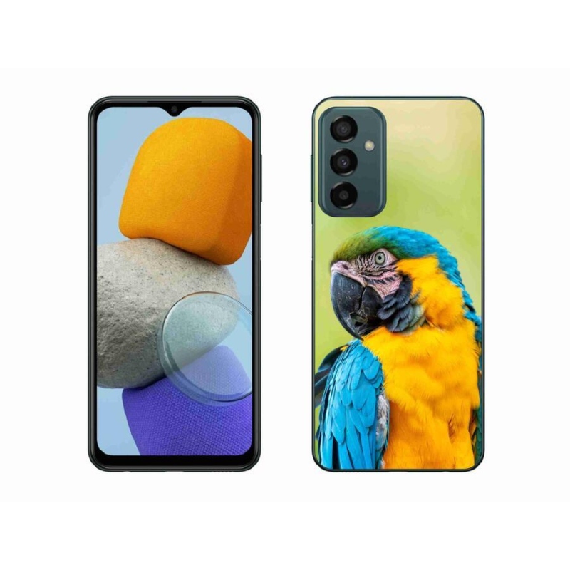 Gelový obal mmCase na mobil Samsung Galaxy M23 5G - papoušek ara 2