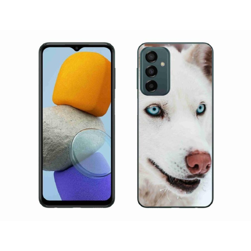 Gelový obal mmCase na mobil Samsung Galaxy M23 5G - psí pohled