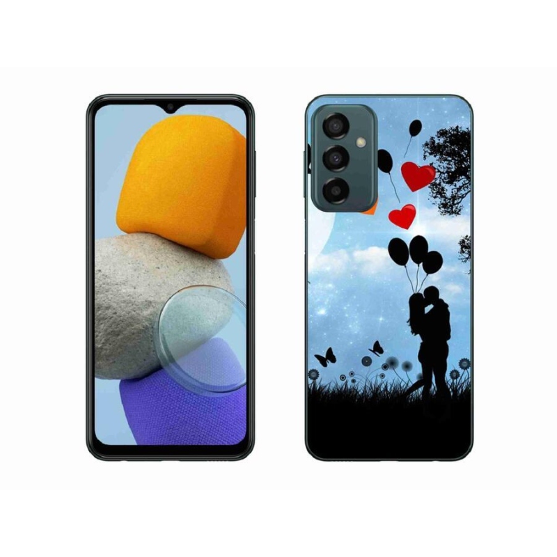 Gelový obal mmCase na mobil Samsung Galaxy M23 5G - zamilovaný pár