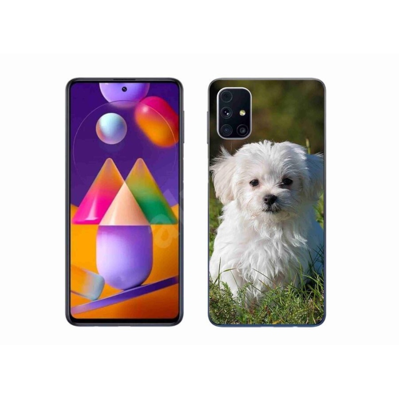 Gelový obal mmCase na mobil Samsung Galaxy M31s - bišonek