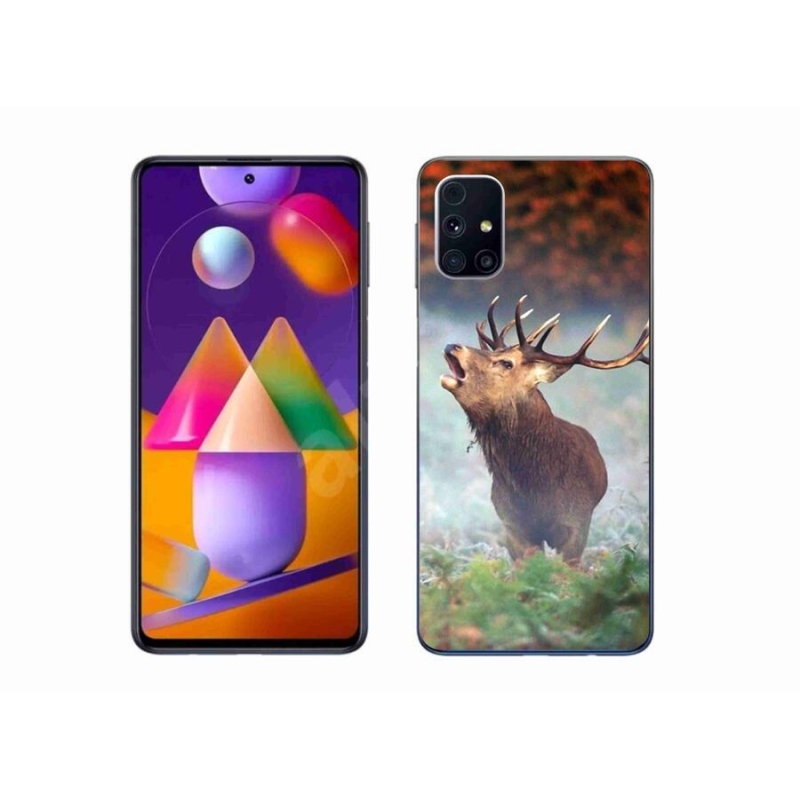 Gelový obal mmCase na mobil Samsung Galaxy M31s - jelen 2