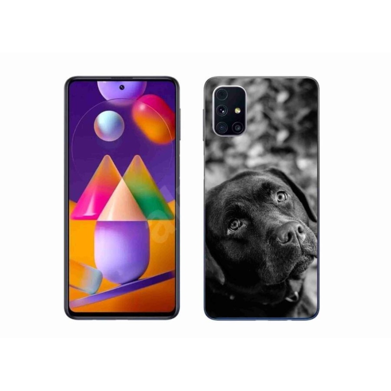 Gelový obal mmCase na mobil Samsung Galaxy M31s - labrador