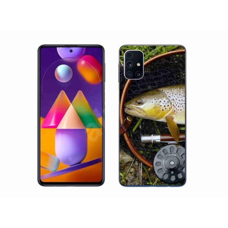 Gelový obal mmCase na mobil Samsung Galaxy M31s - pstruh 2