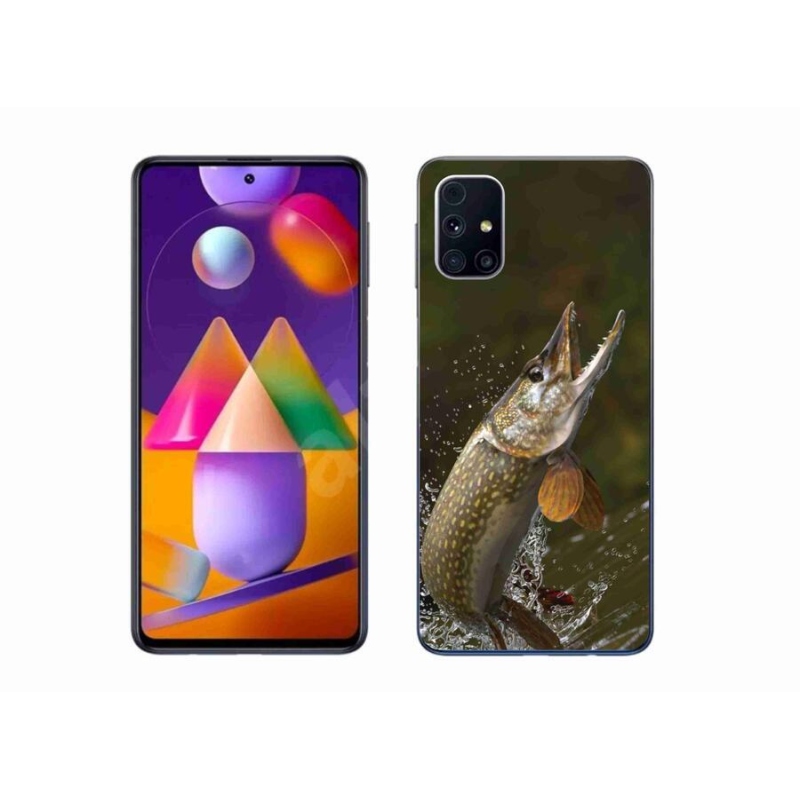 Gelový obal mmCase na mobil Samsung Galaxy M31s - štika