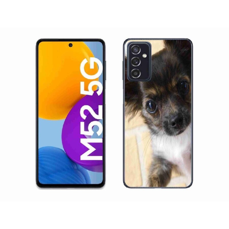 Gelový obal mmCase na mobil Samsung Galaxy M52 5G - čivava 2