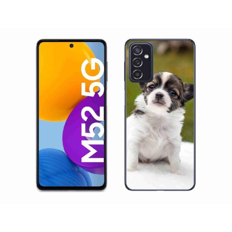 Gelový obal mmCase na mobil Samsung Galaxy M52 5G - čivava 4