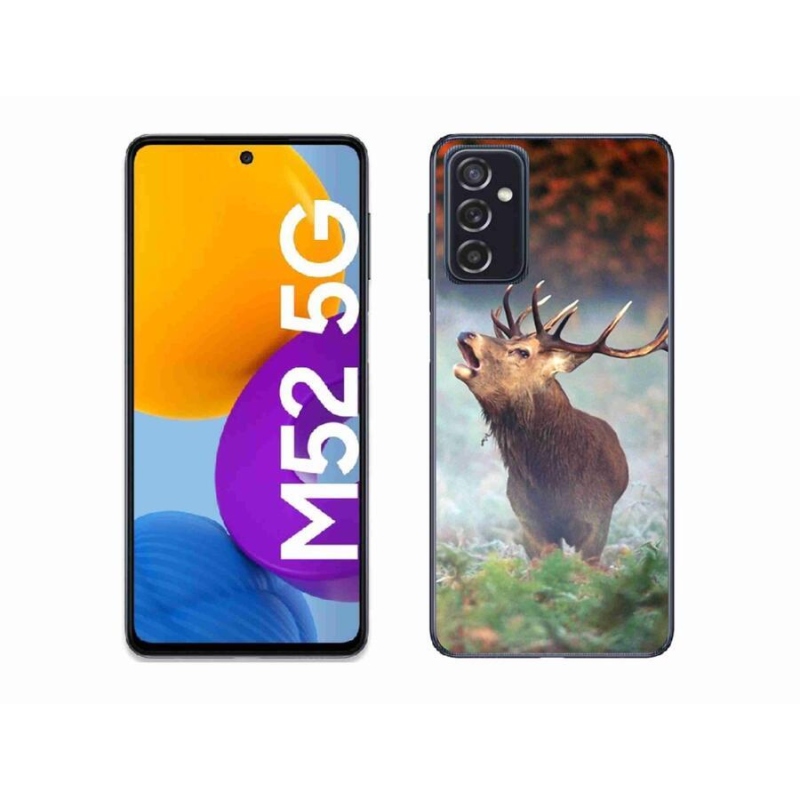 Gelový obal mmCase na mobil Samsung Galaxy M52 5G - jelen 2