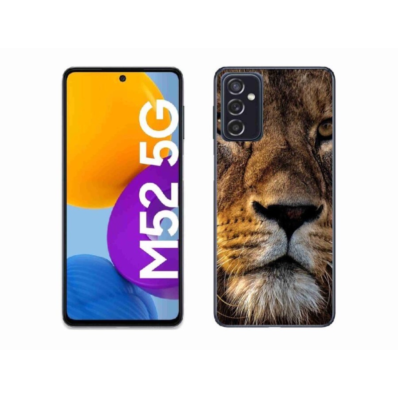 Gelový obal mmCase na mobil Samsung Galaxy M52 5G - lev