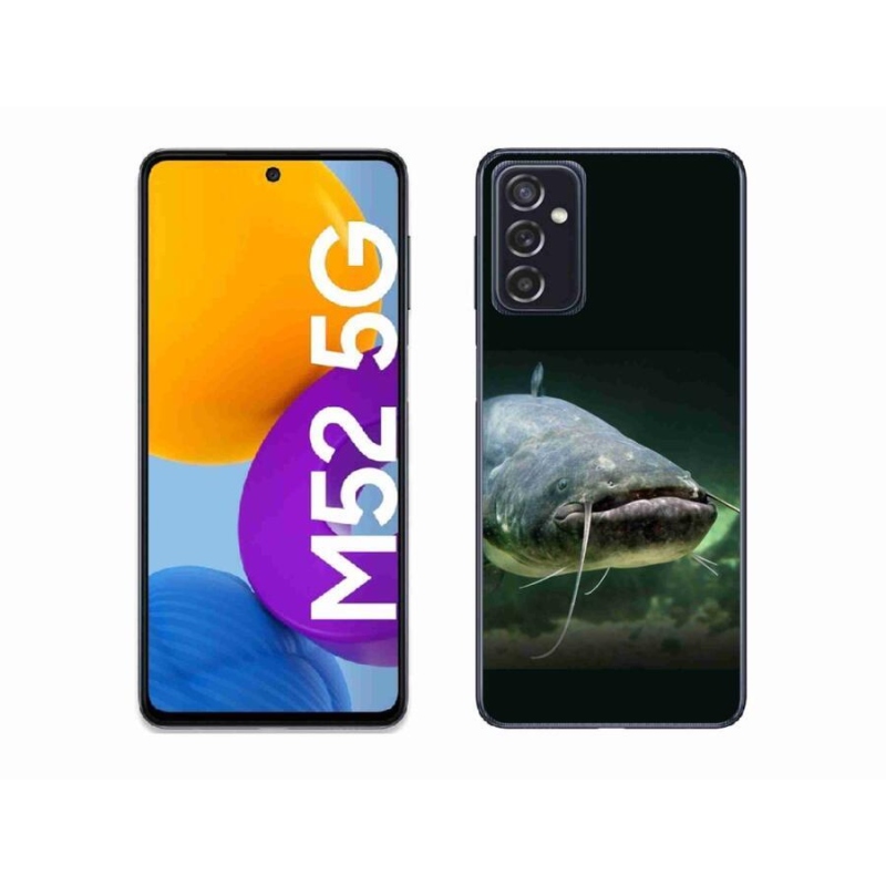Gelový obal mmCase na mobil Samsung Galaxy M52 5G - sumec