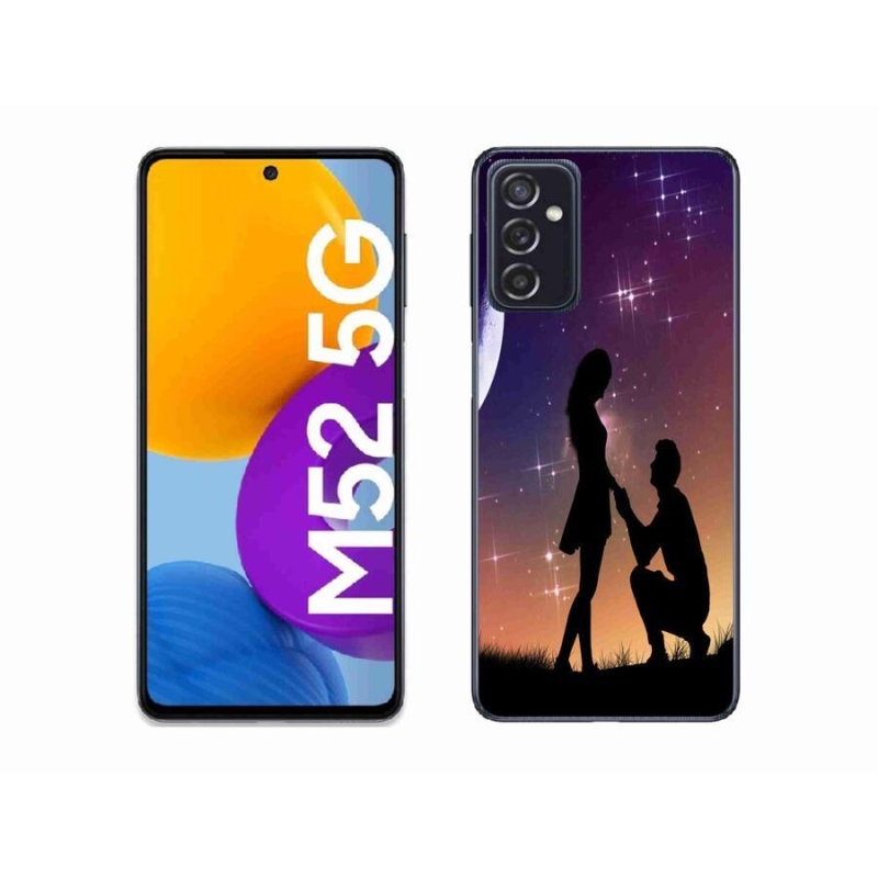 Gelový obal mmCase na mobil Samsung Galaxy M52 5G - žádost o ruku