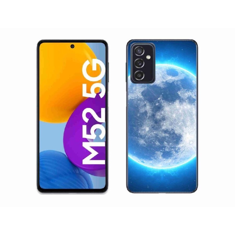 Gelový obal mmCase na mobil Samsung Galaxy M52 5G - zeměkoule