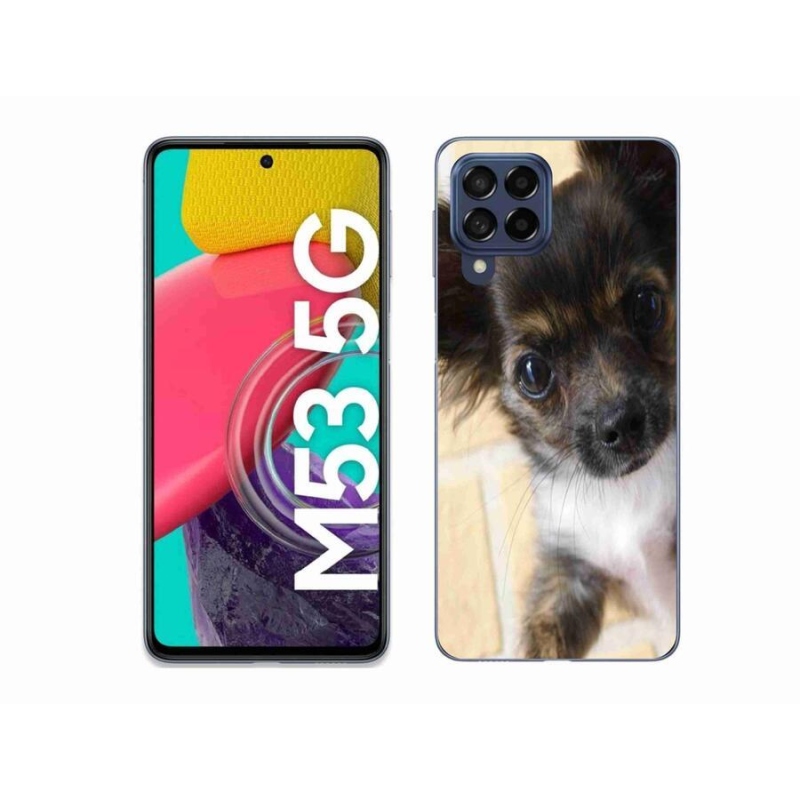 Gelový obal mmCase na mobil Samsung Galaxy M53 5G - čivava 2