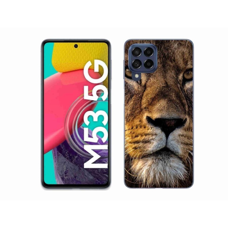 Gelový obal mmCase na mobil Samsung Galaxy M53 5G - lev