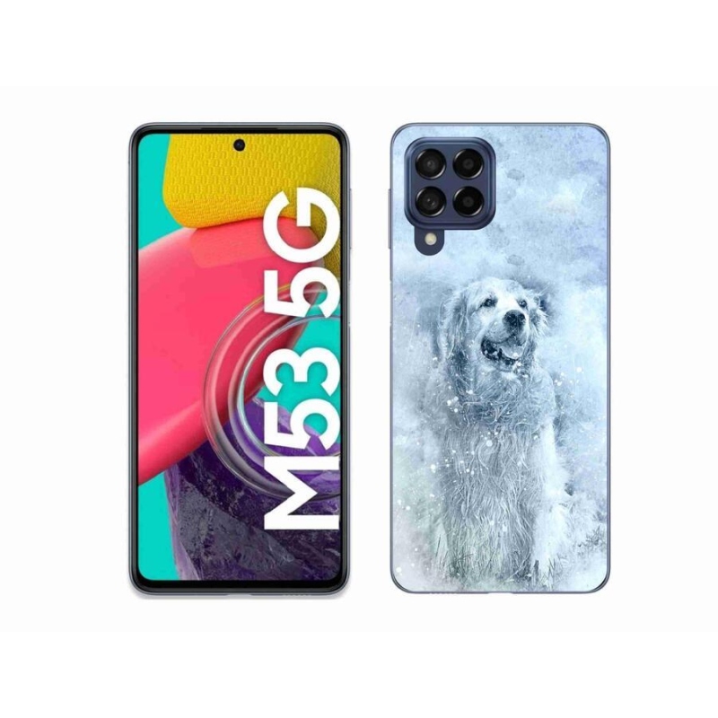 Gelový obal mmCase na mobil Samsung Galaxy M53 5G - retrívr