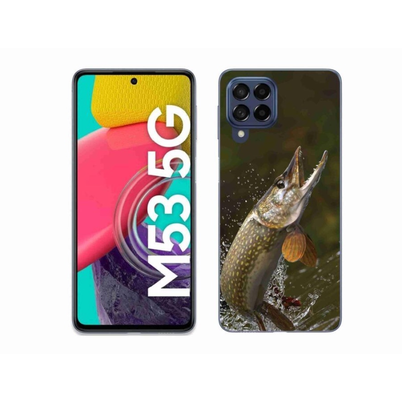 Gelový obal mmCase na mobil Samsung Galaxy M53 5G - štika