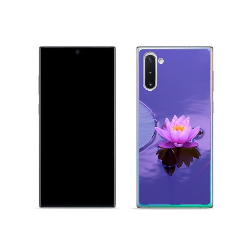 Gelový obal mmCase na mobil Samsung Galaxy Note 10 - květ na hladině