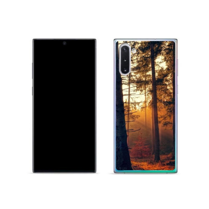 Gelový obal mmCase na mobil Samsung Galaxy Note 10 - les